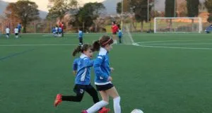 El CE Llerona, referent del futbol femení de la comarca