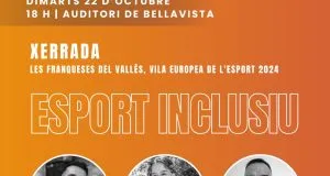 Les Franqueses del Vallès will host a talk on inclusive sports as part of the European City of Sport 2024