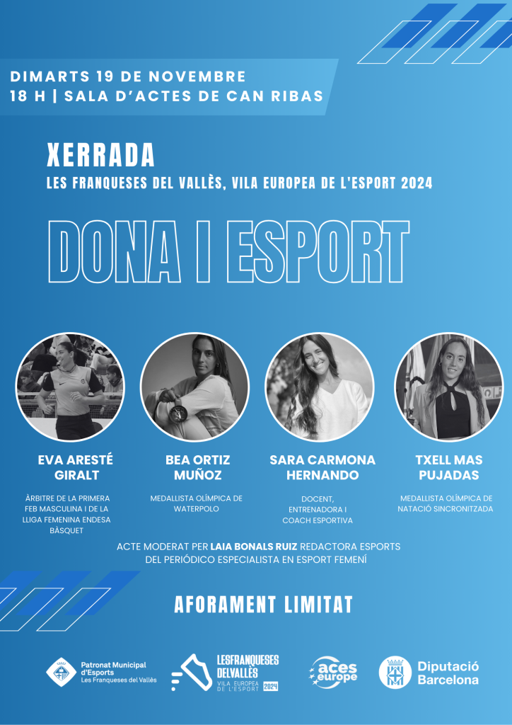 cartell xerrada dona i esport